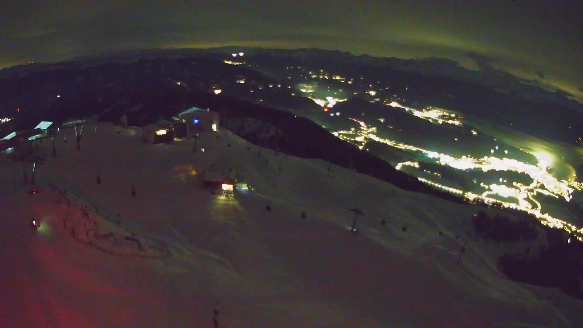 Kronplatz peak Ski resort | view to Bruneck
