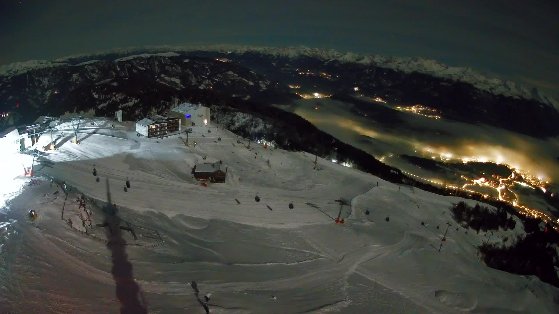 Smučišče Kronplatz – vrh | pogled na Bruneck