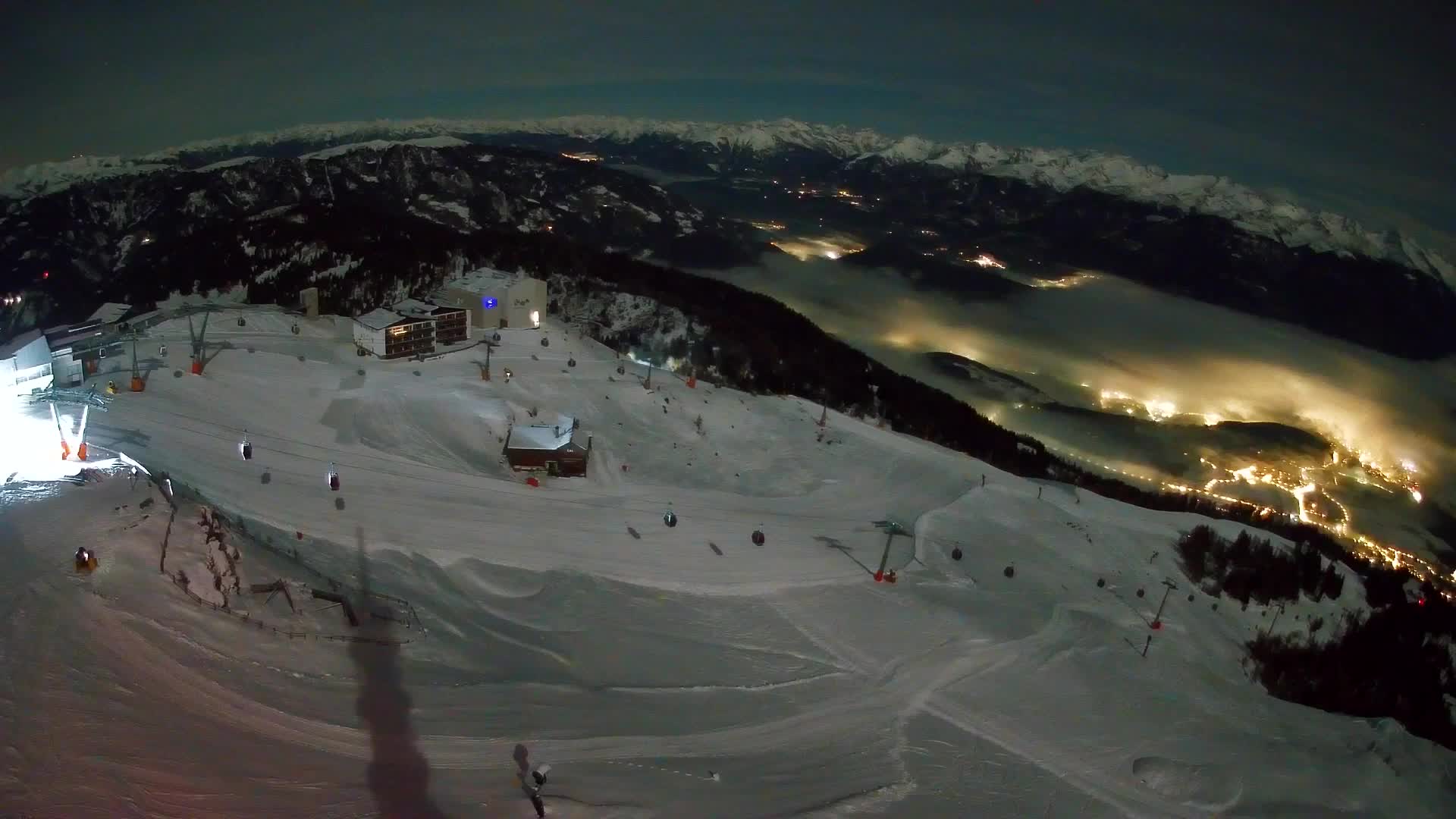 Smučišče Kronplatz – vrh | pogled na Bruneck