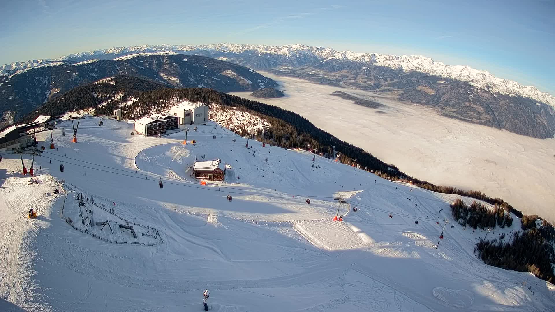 Skijalište Kronplatz – vrh | pogled na Bruneck