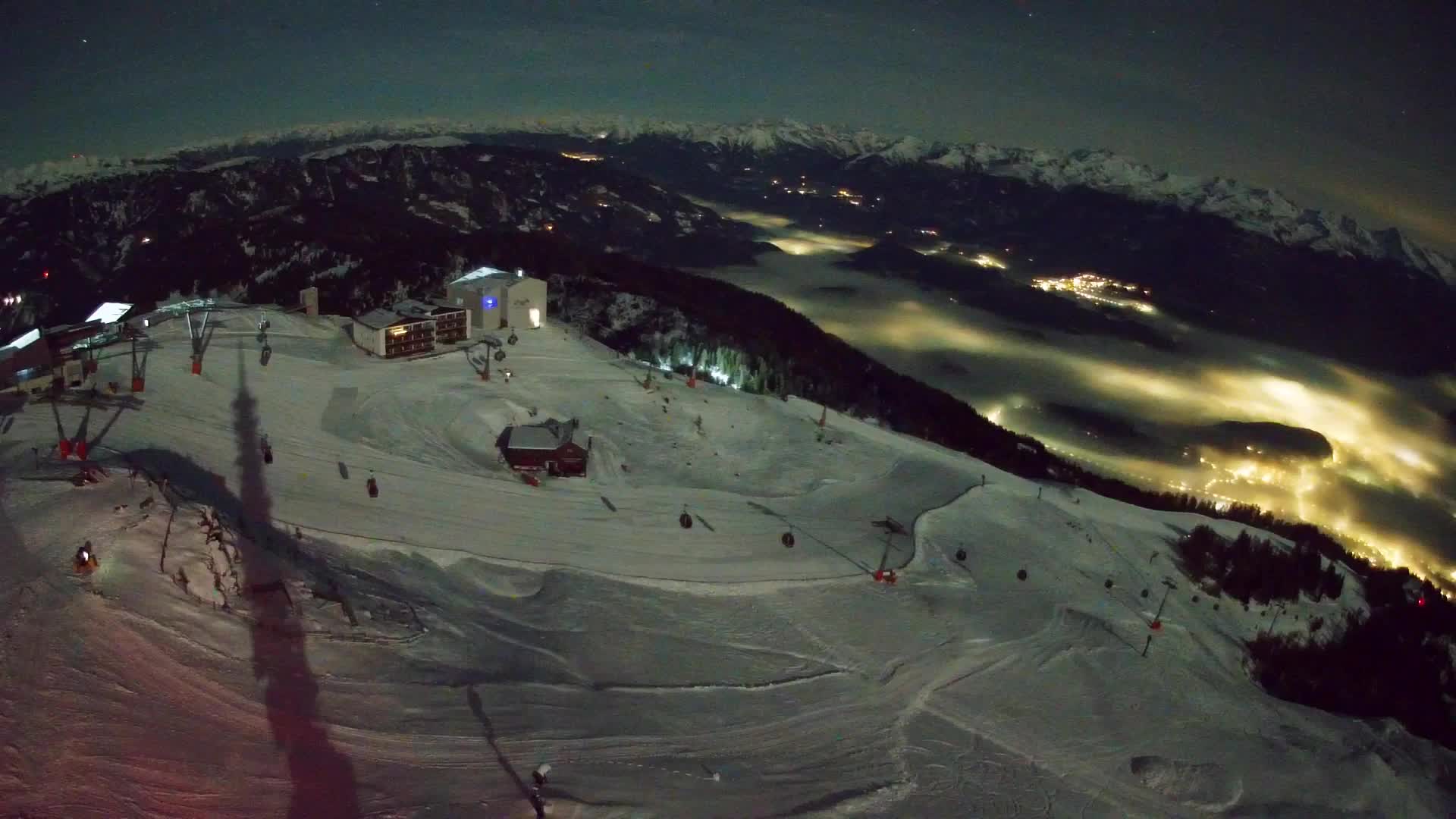 Smučišče Kronplatz – vrh | pogled na Bruneck