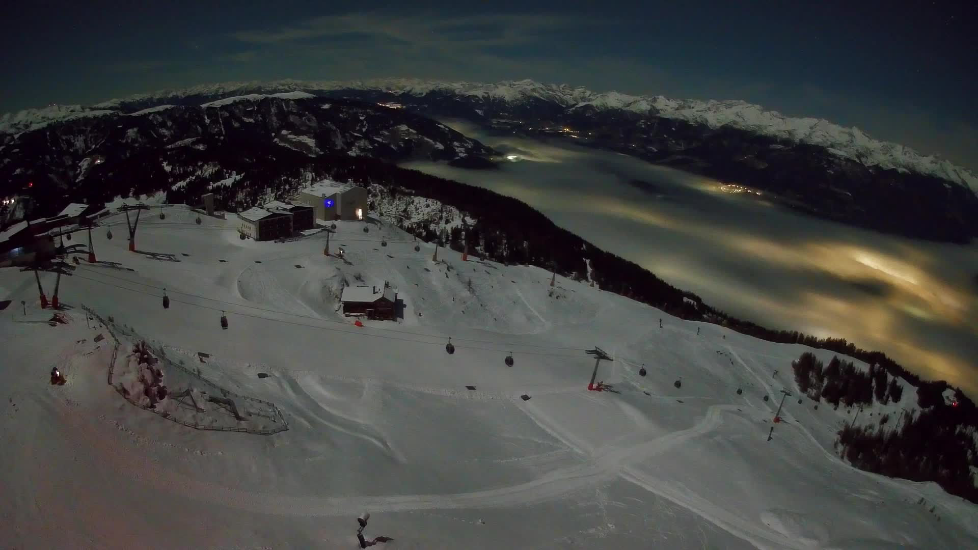 Skijalište Kronplatz – vrh | pogled na Bruneck