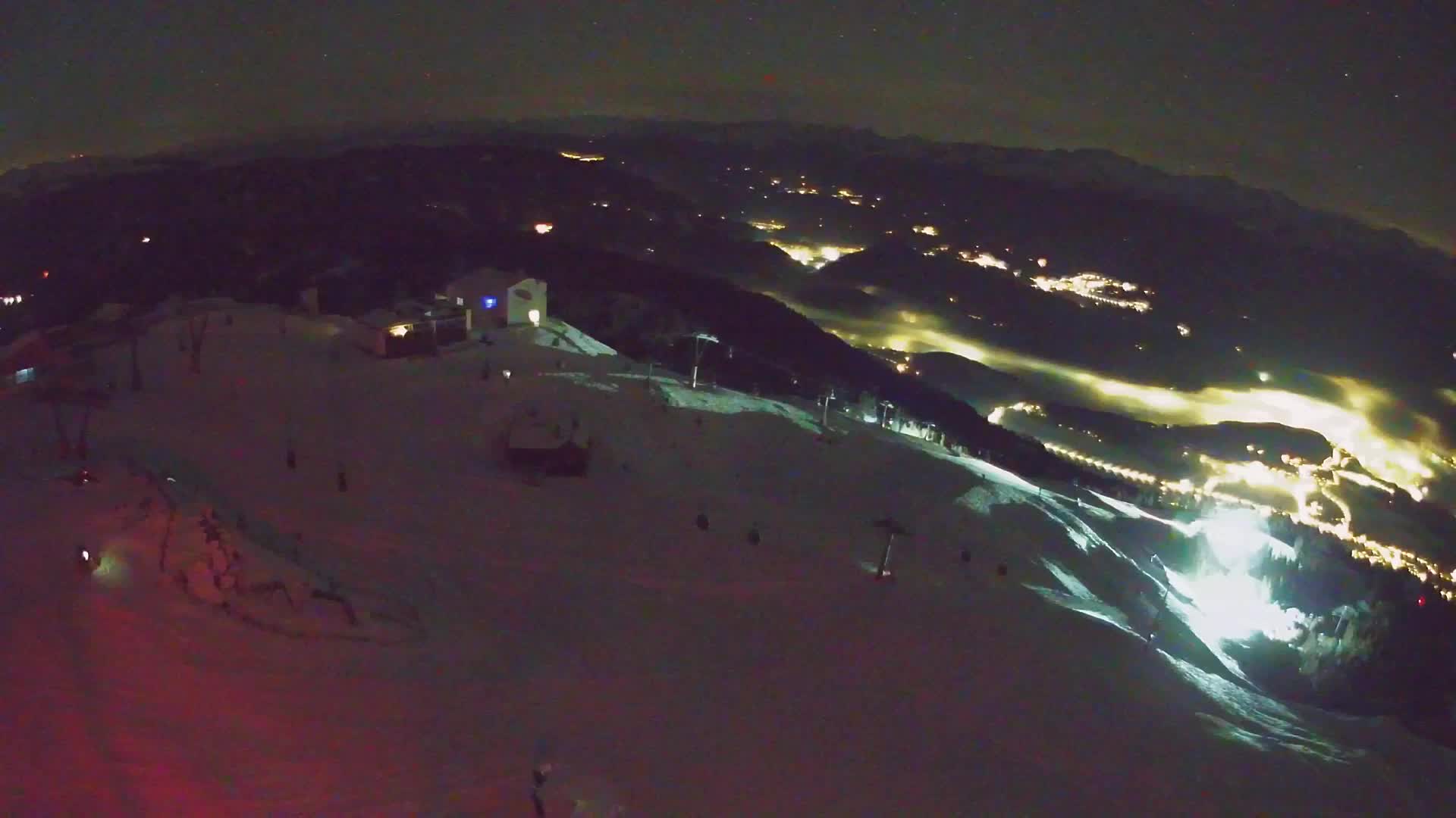 Stazione sciistica di Plan de Corones | vista su Brunico