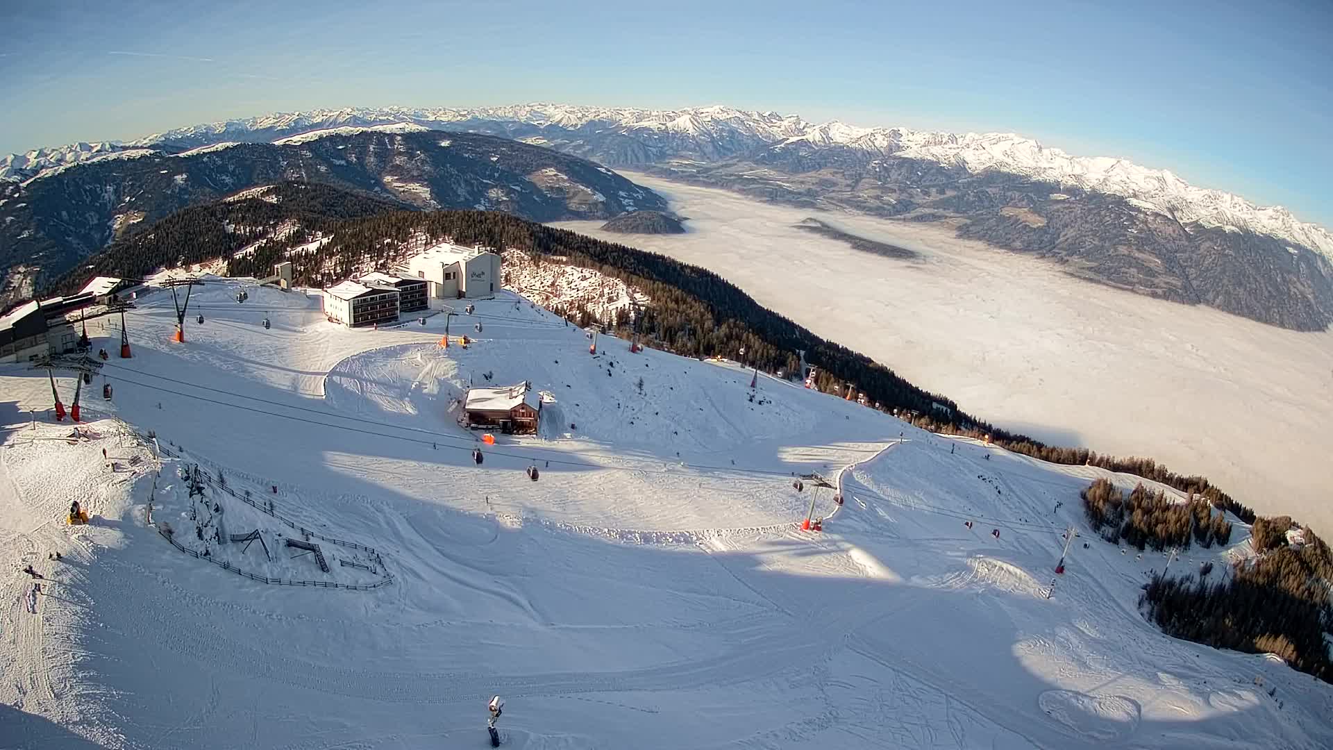 Skijalište Kronplatz – vrh | pogled na Bruneck