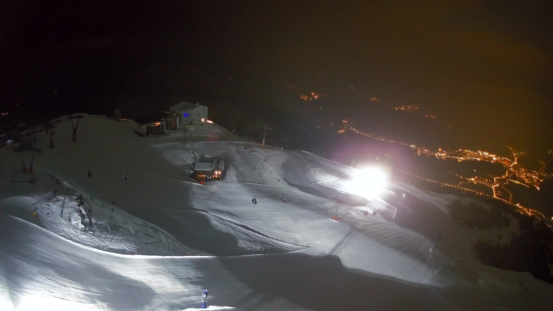 Stazione sciistica di Plan de Corones | vista su Brunico
