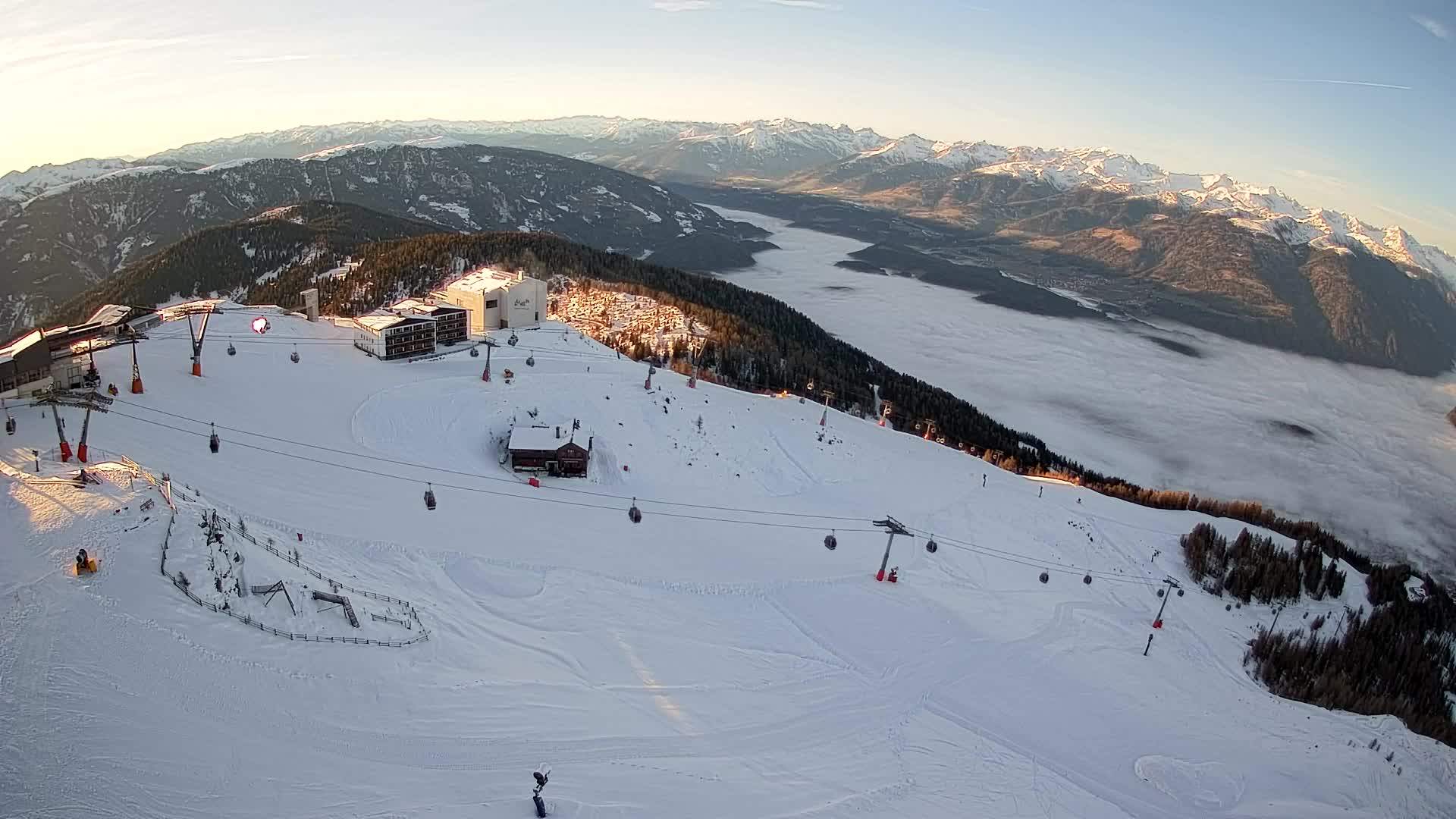 Skijalište Kronplatz – vrh | pogled na Bruneck