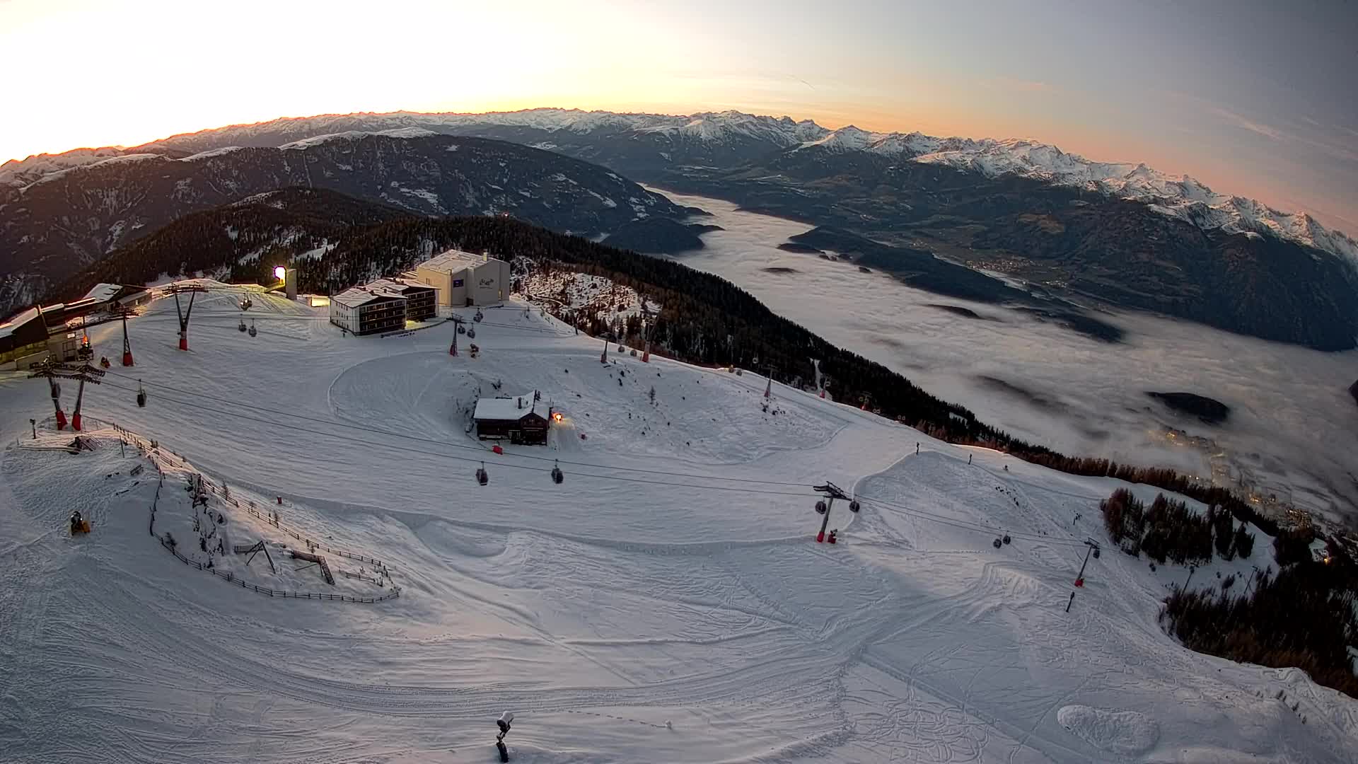 Skijalište Kronplatz – vrh | pogled na Bruneck