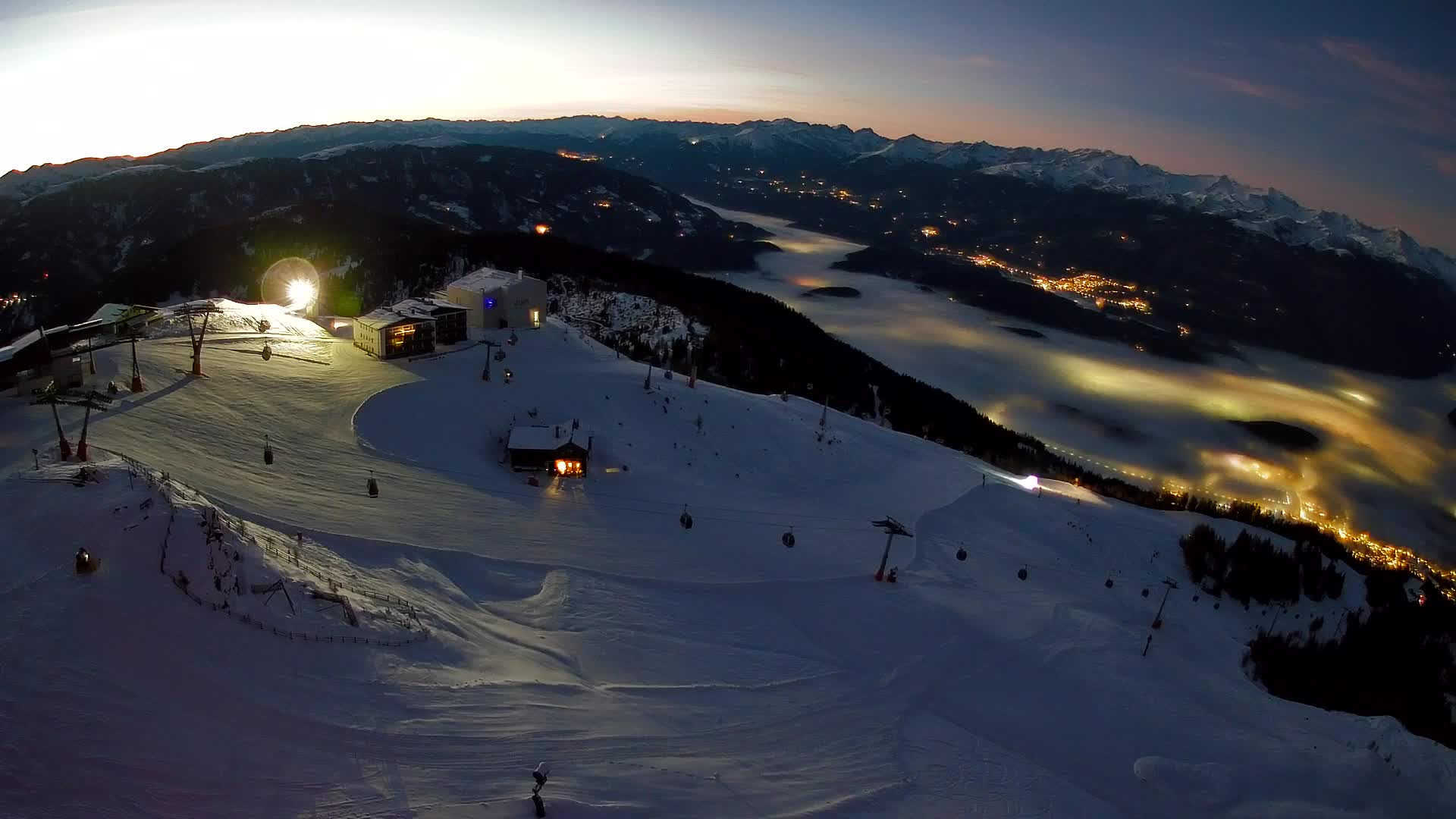 Skijalište Kronplatz – vrh | pogled na Bruneck