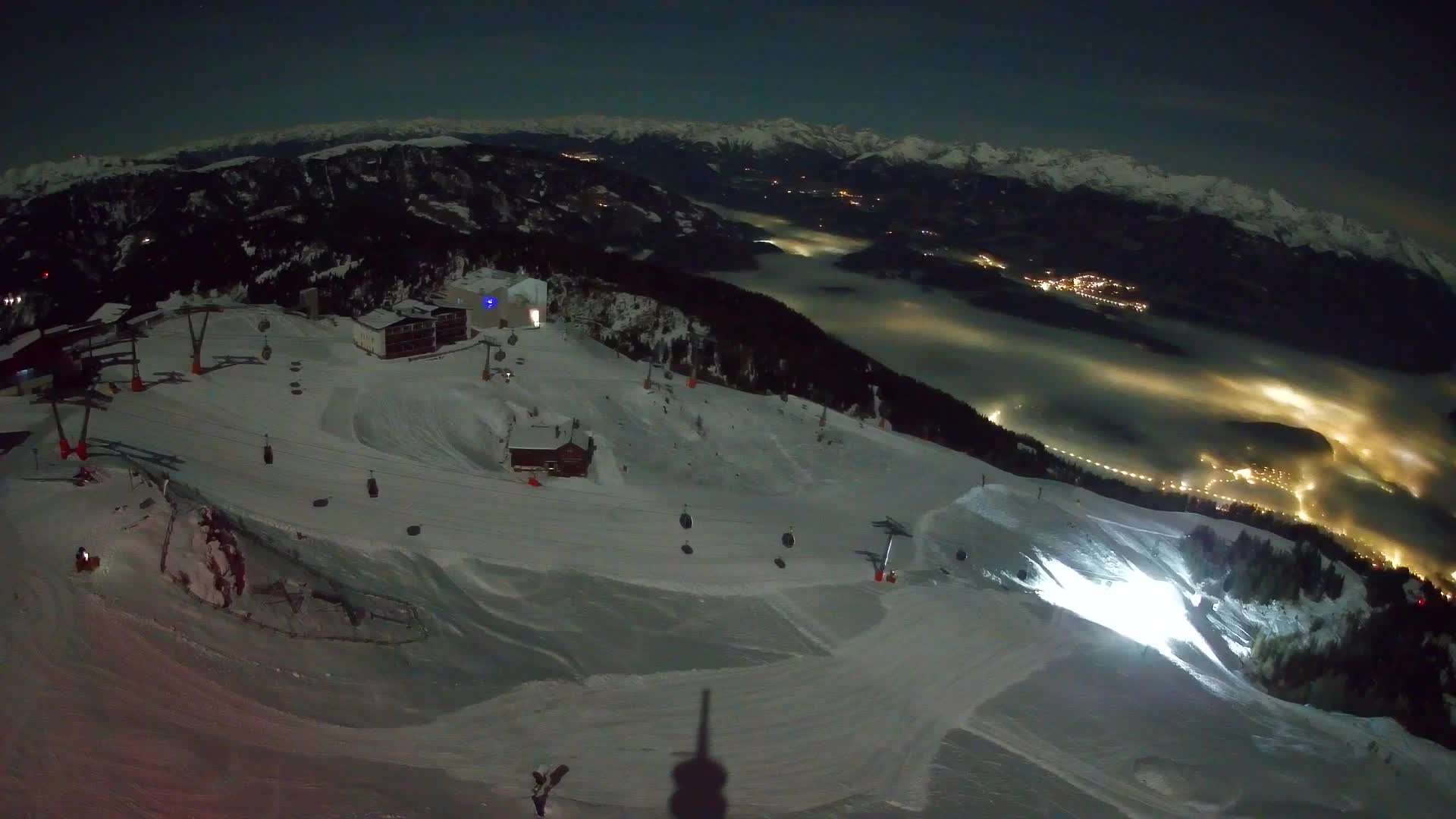 Smučišče Kronplatz – vrh | pogled na Bruneck