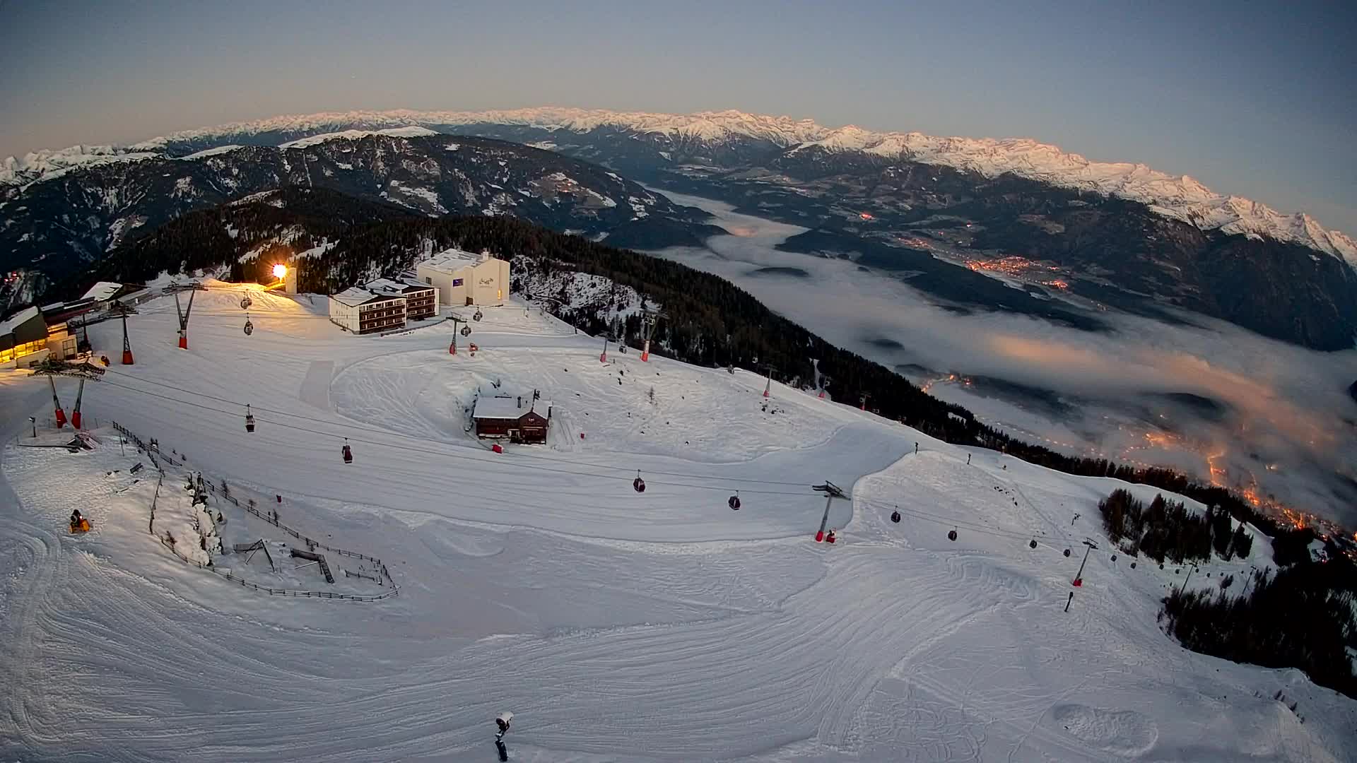 Skijalište Kronplatz – vrh | pogled na Bruneck