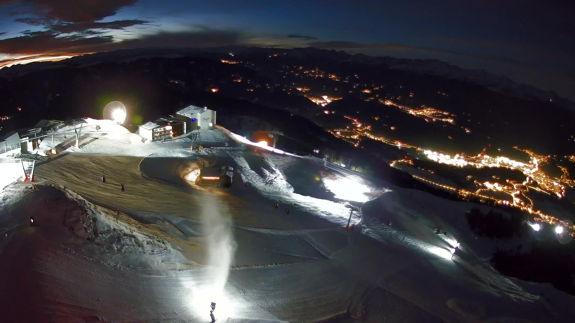 Smučišče Kronplatz – vrh | pogled na Bruneck