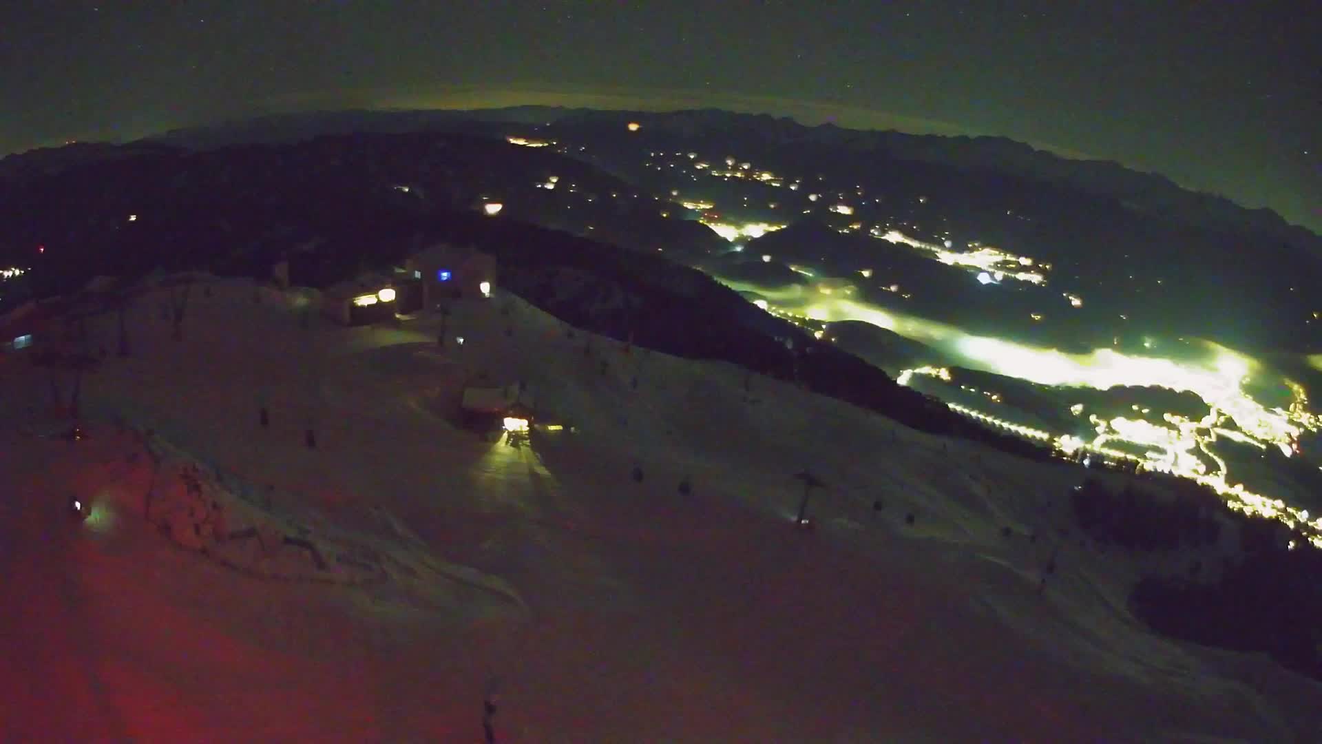 Smučišče Kronplatz – vrh | pogled na Bruneck