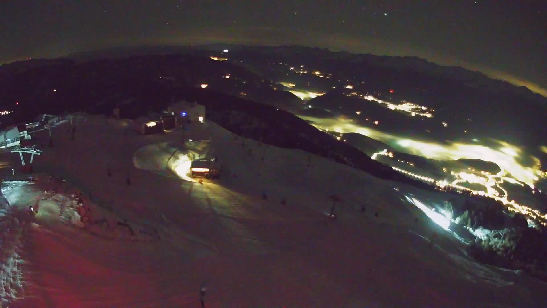 Kronplatz peak Ski resort | view to Bruneck