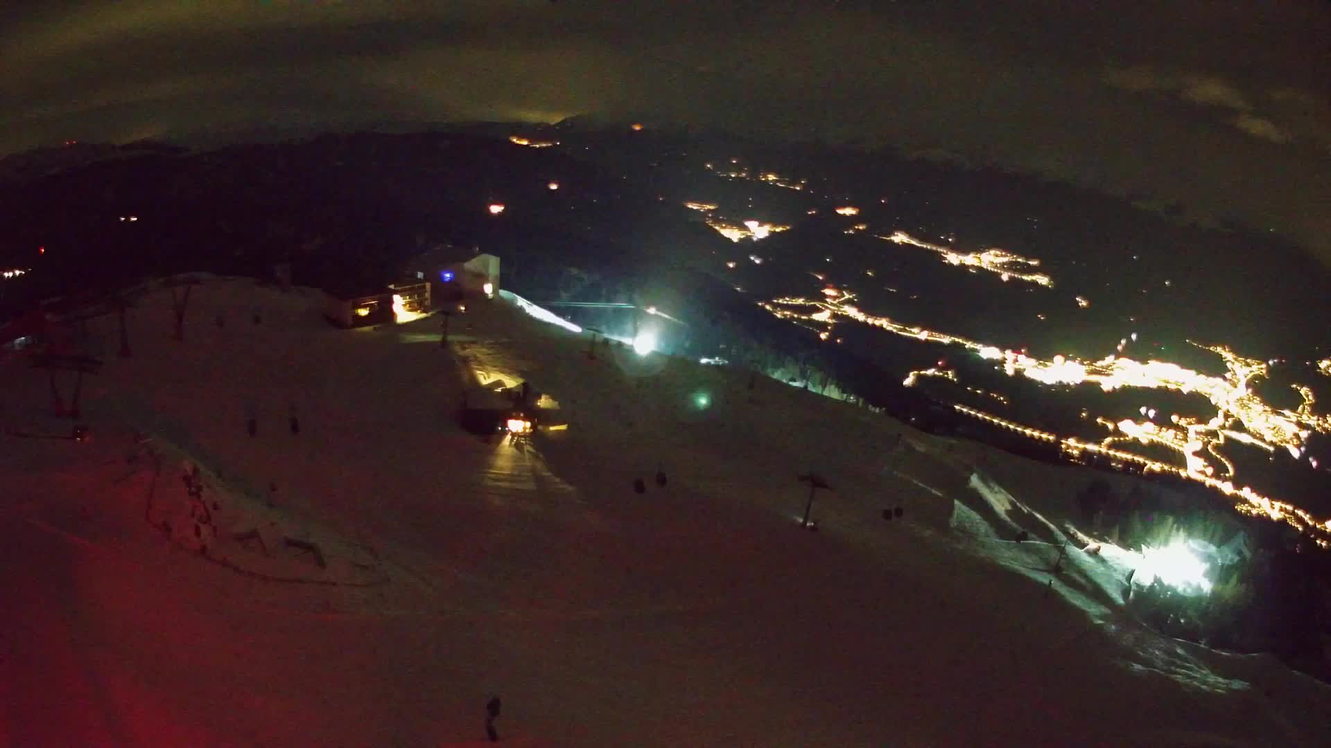 Kronplatz peak Ski resort | view to Bruneck
