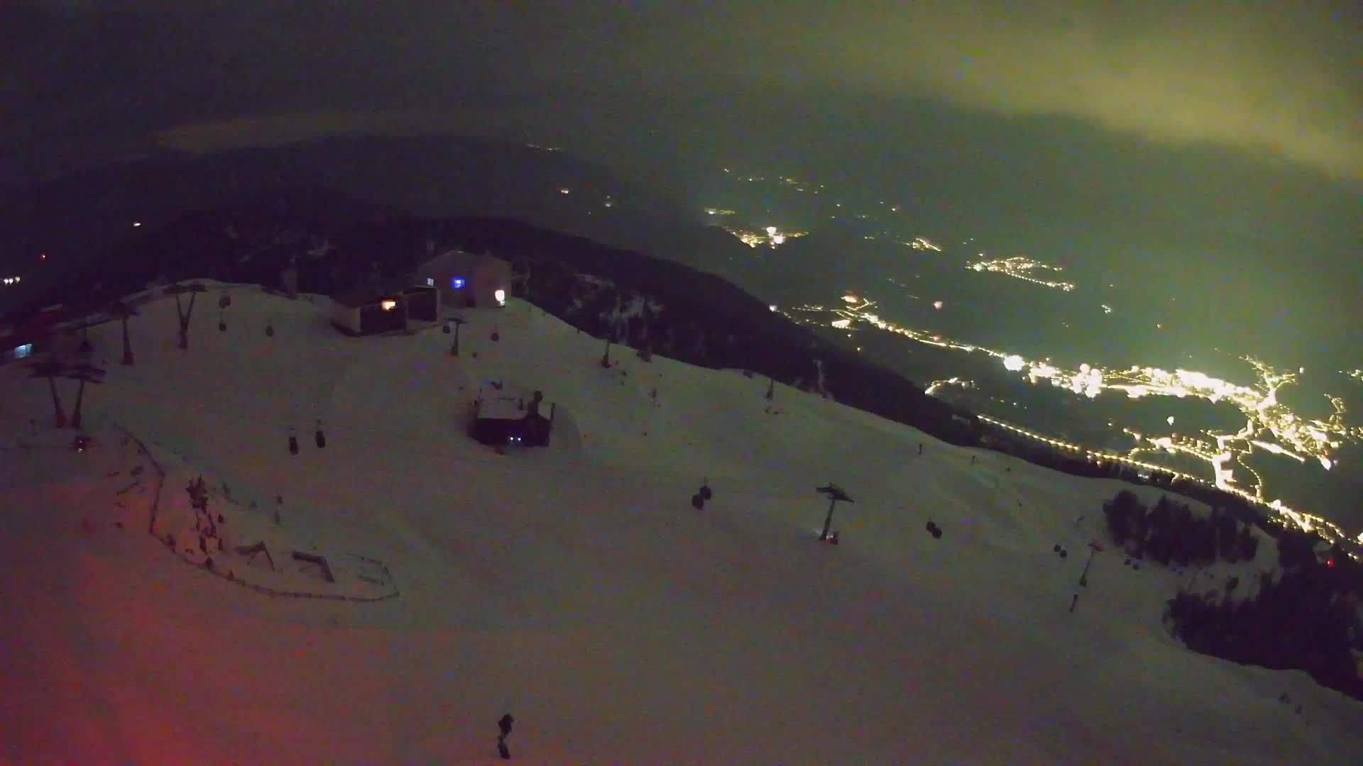 Kronplatz peak Ski resort | view to Bruneck