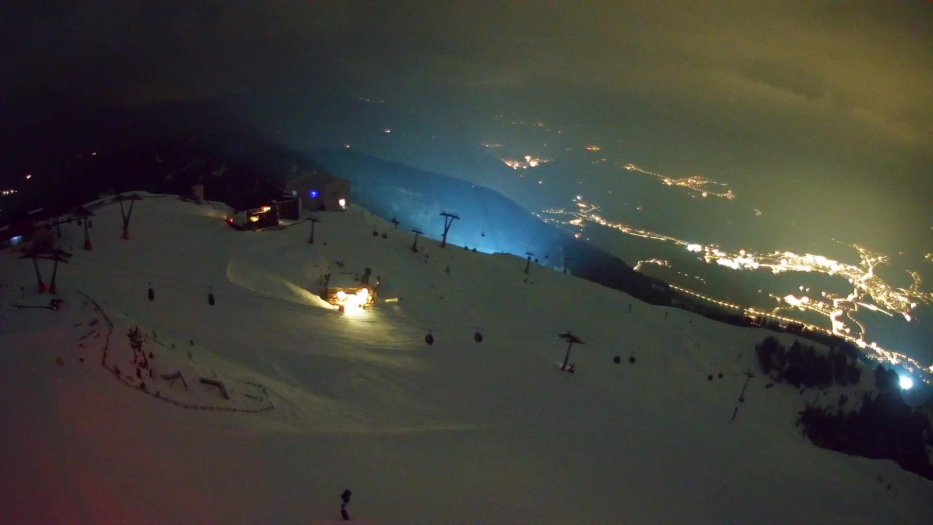 Skigebiet Kronplatz Gipfel | Blick auf Bruneck