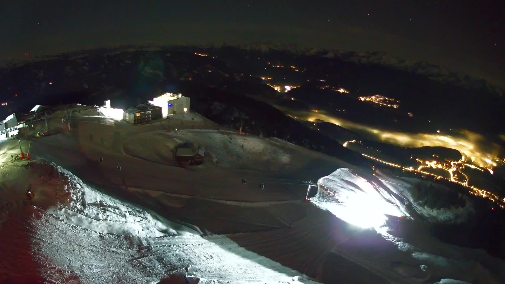 Stazione sciistica di Plan de Corones | vista su Brunico