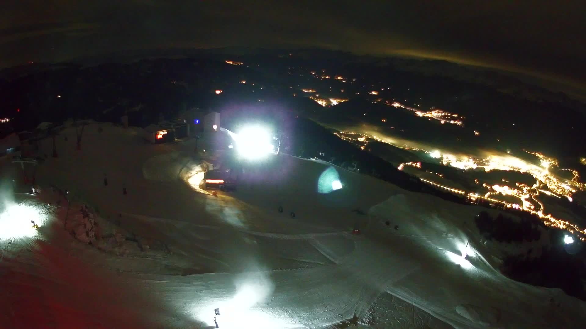 Stazione sciistica di Plan de Corones | vista su Brunico