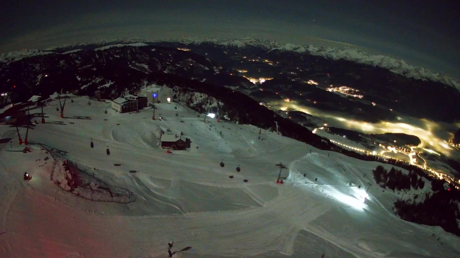 Smučišče Kronplatz – vrh | pogled na Bruneck