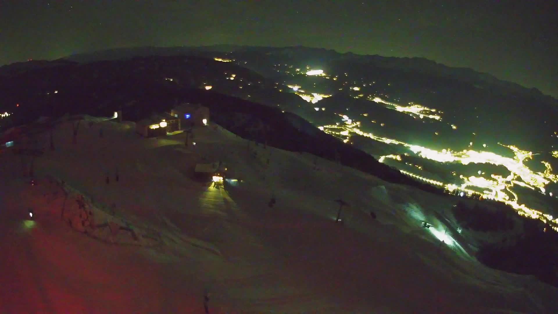 Smučišče Kronplatz – vrh | pogled na Bruneck