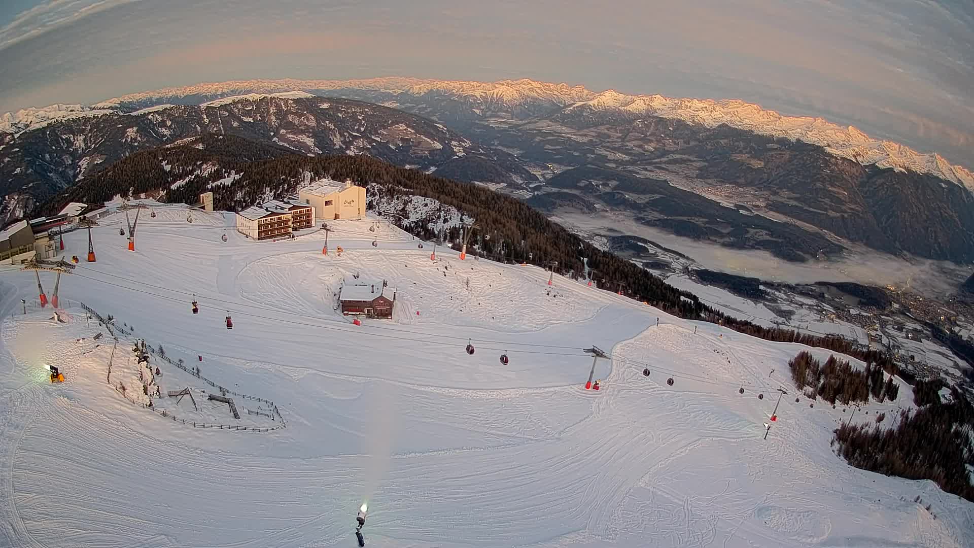 Skijalište Kronplatz – vrh | pogled na Bruneck