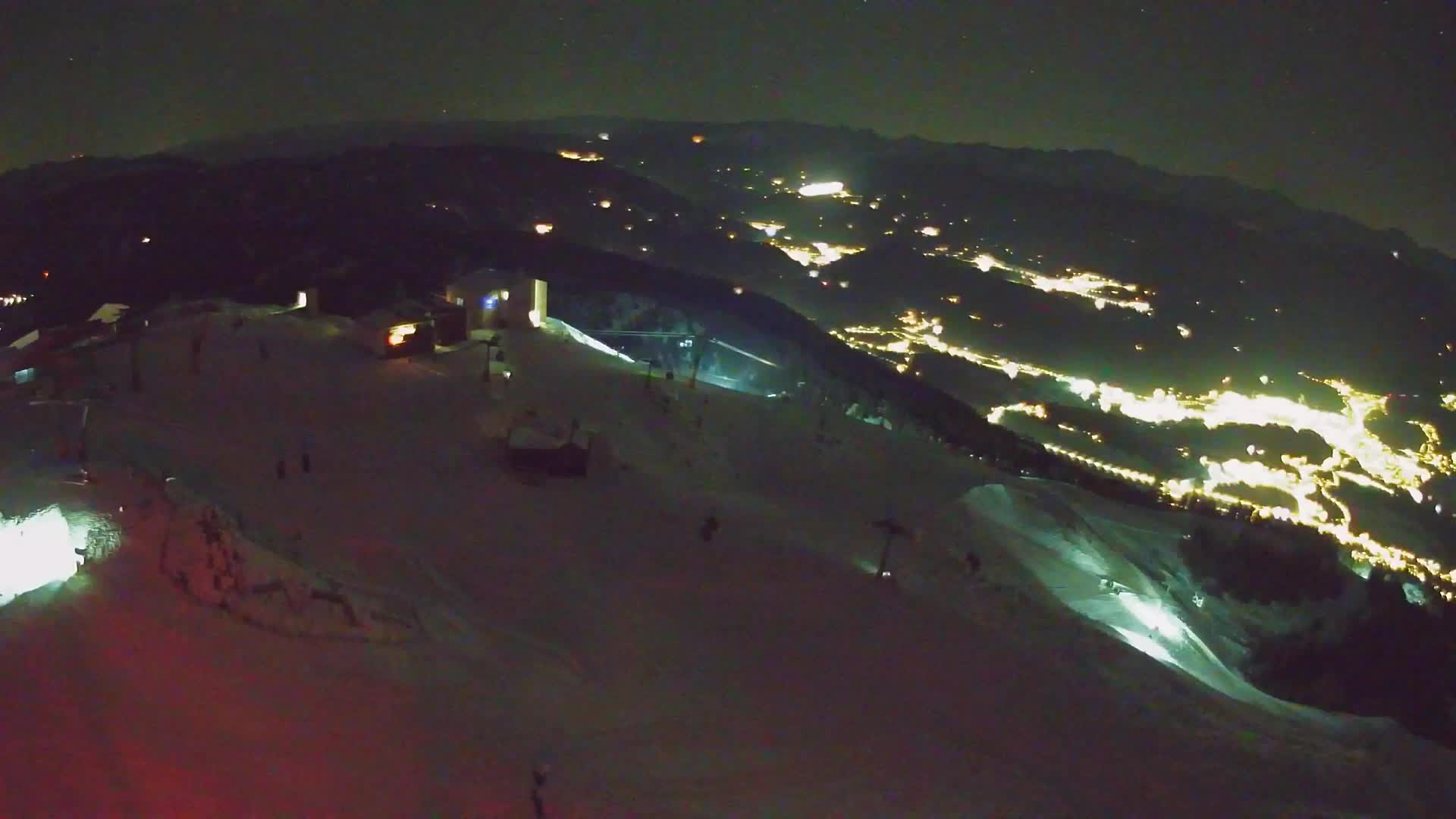 Smučišče Kronplatz – vrh | pogled na Bruneck