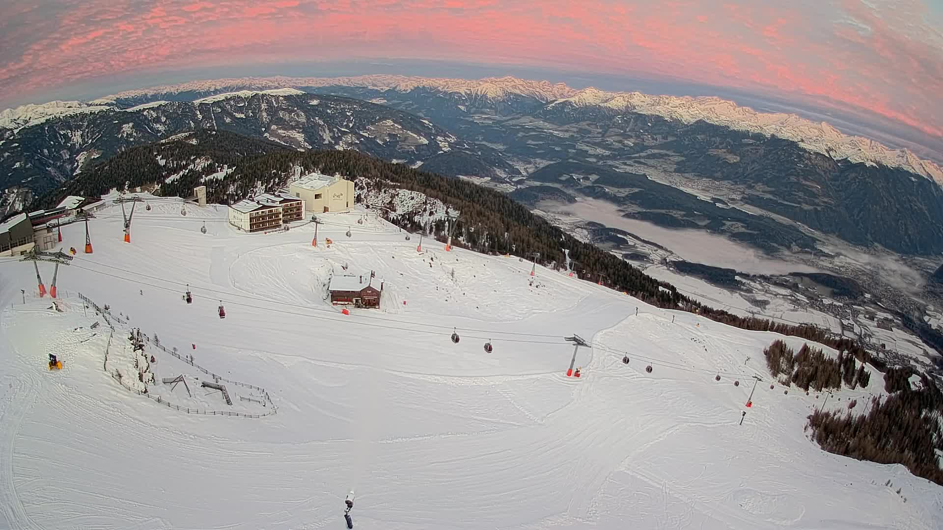 Skijalište Kronplatz – vrh | pogled na Bruneck