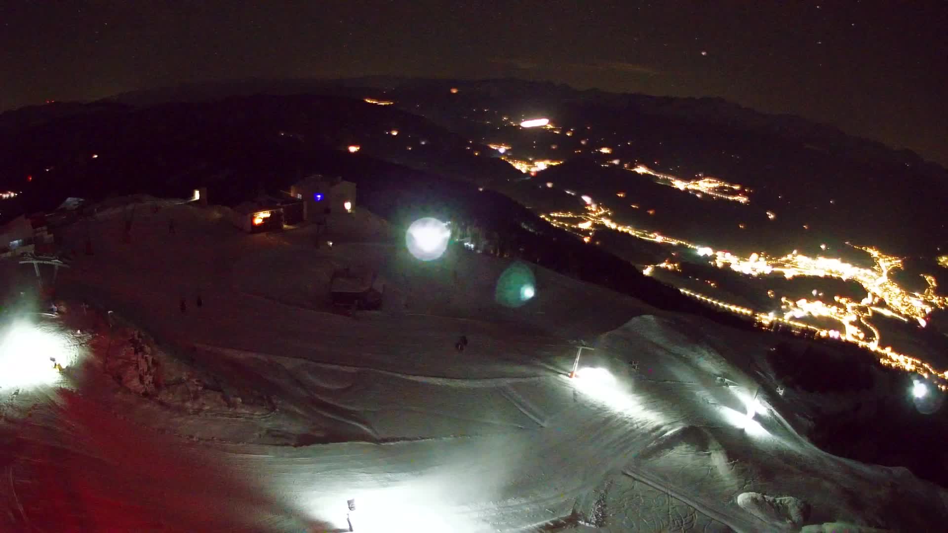 Smučišče Kronplatz – vrh | pogled na Bruneck