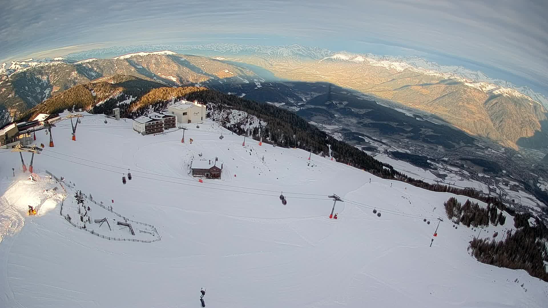 Skijalište Kronplatz – vrh | pogled na Bruneck