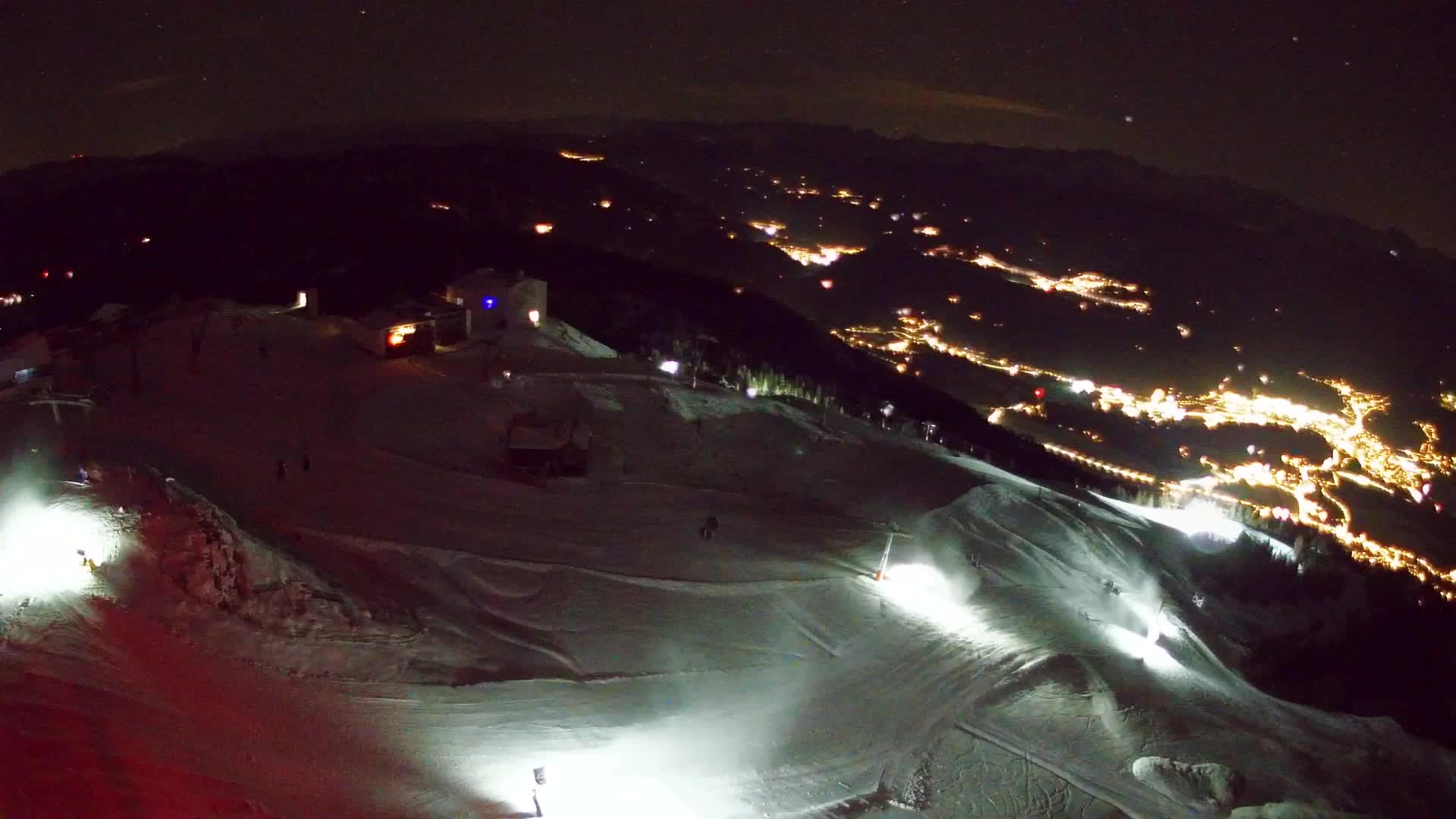 Smučišče Kronplatz – vrh | pogled na Bruneck