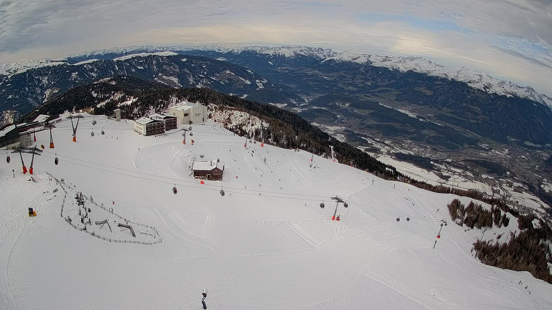 Skijalište Kronplatz – vrh | pogled na Bruneck