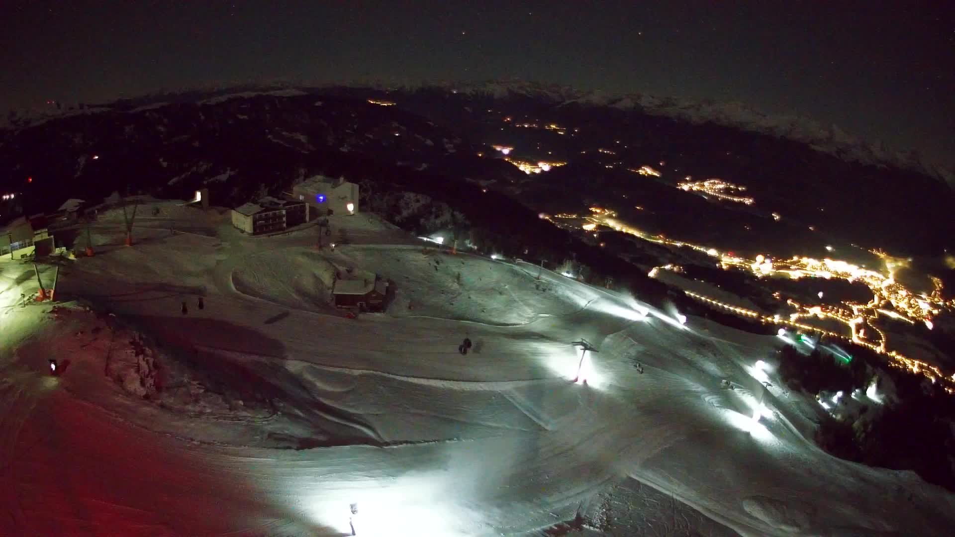 Stazione sciistica di Plan de Corones | vista su Brunico