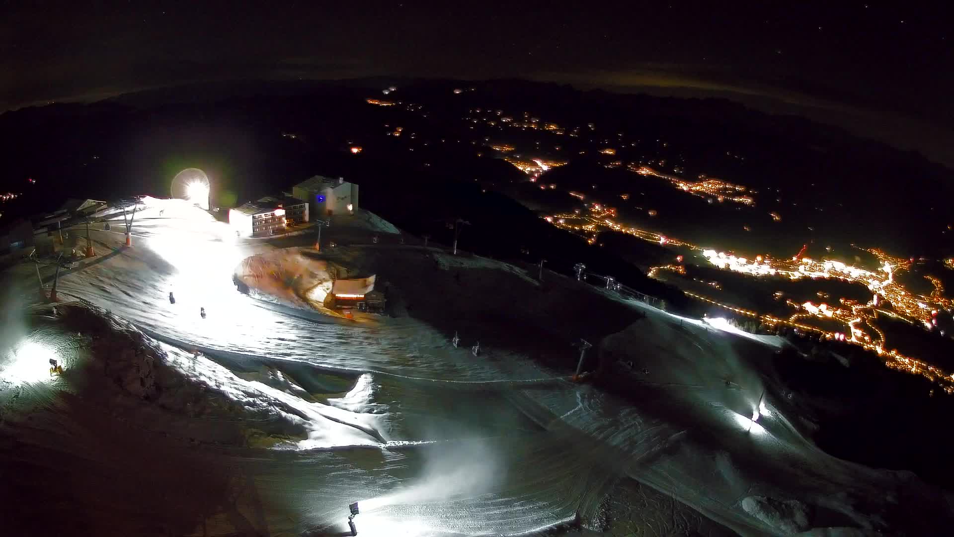 Stazione sciistica di Plan de Corones | vista su Brunico
