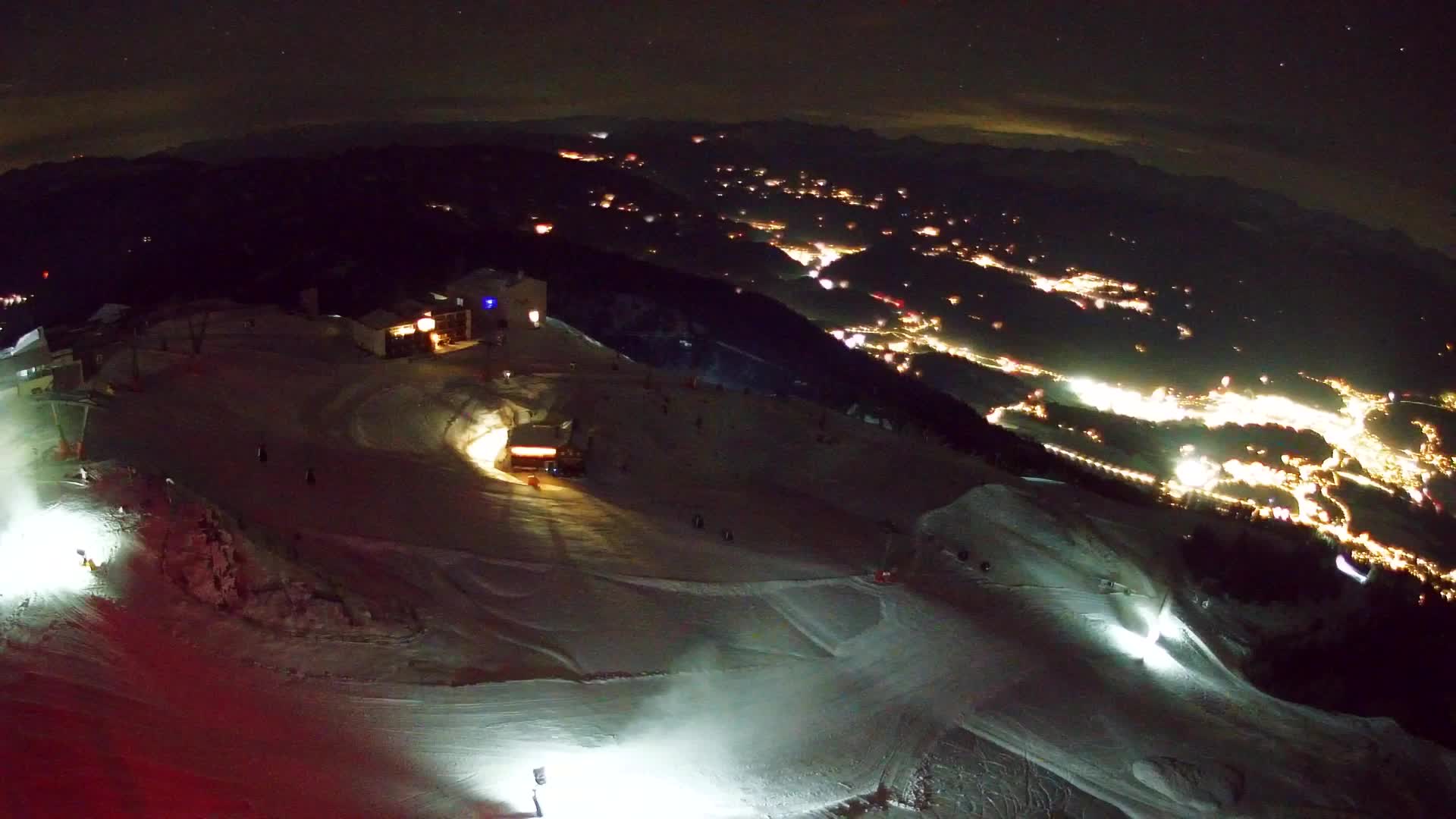 Smučišče Kronplatz – vrh | pogled na Bruneck