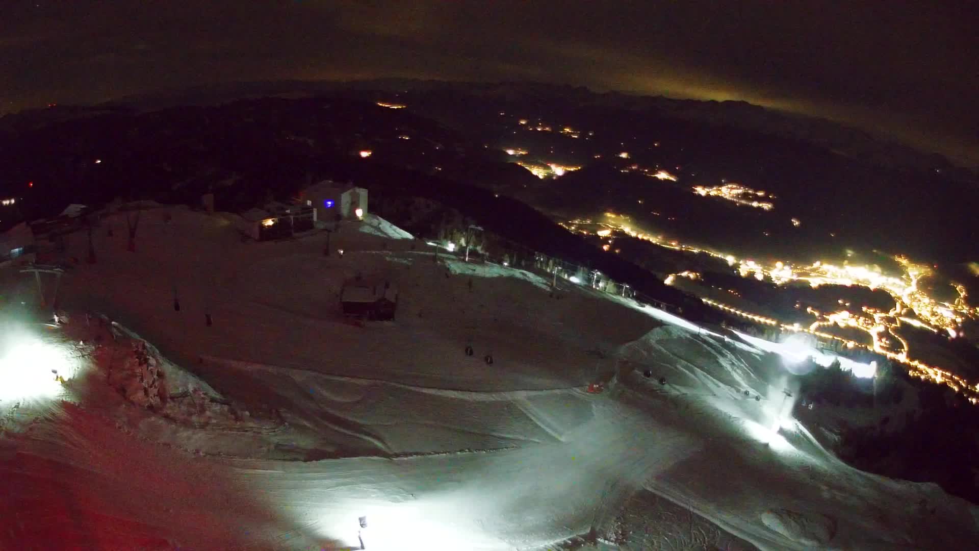 Smučišče Kronplatz – vrh | pogled na Bruneck