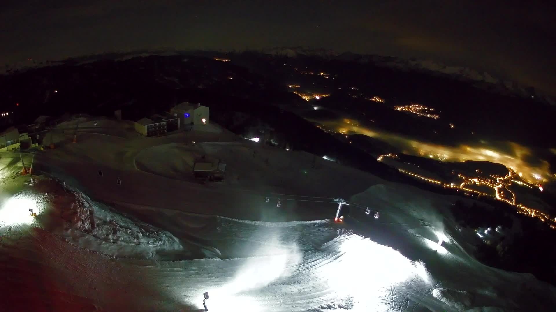 Smučišče Kronplatz – vrh | pogled na Bruneck