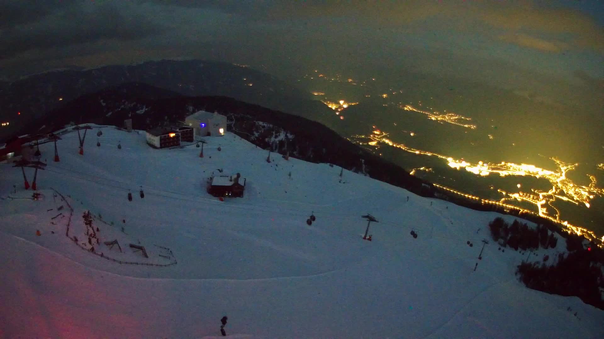 Smučišče Kronplatz – vrh | pogled na Bruneck