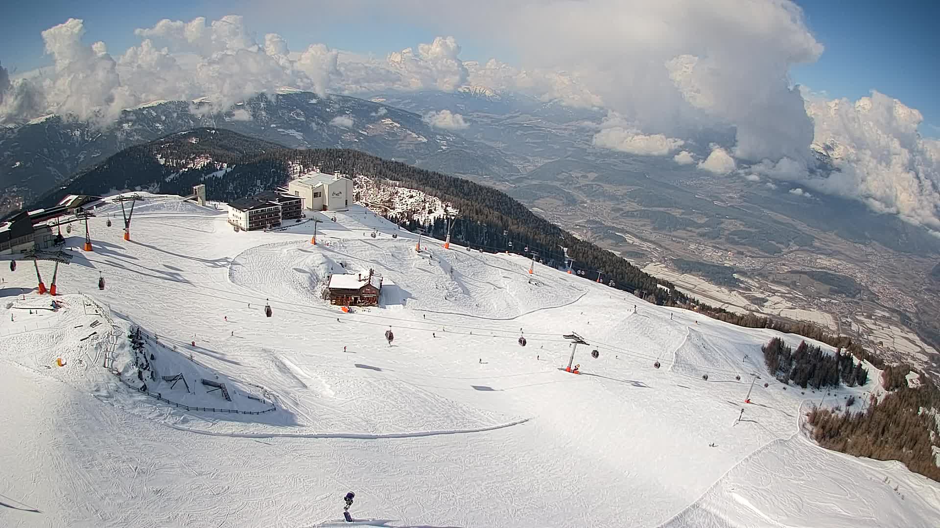 Skijalište Kronplatz – vrh | pogled na Bruneck