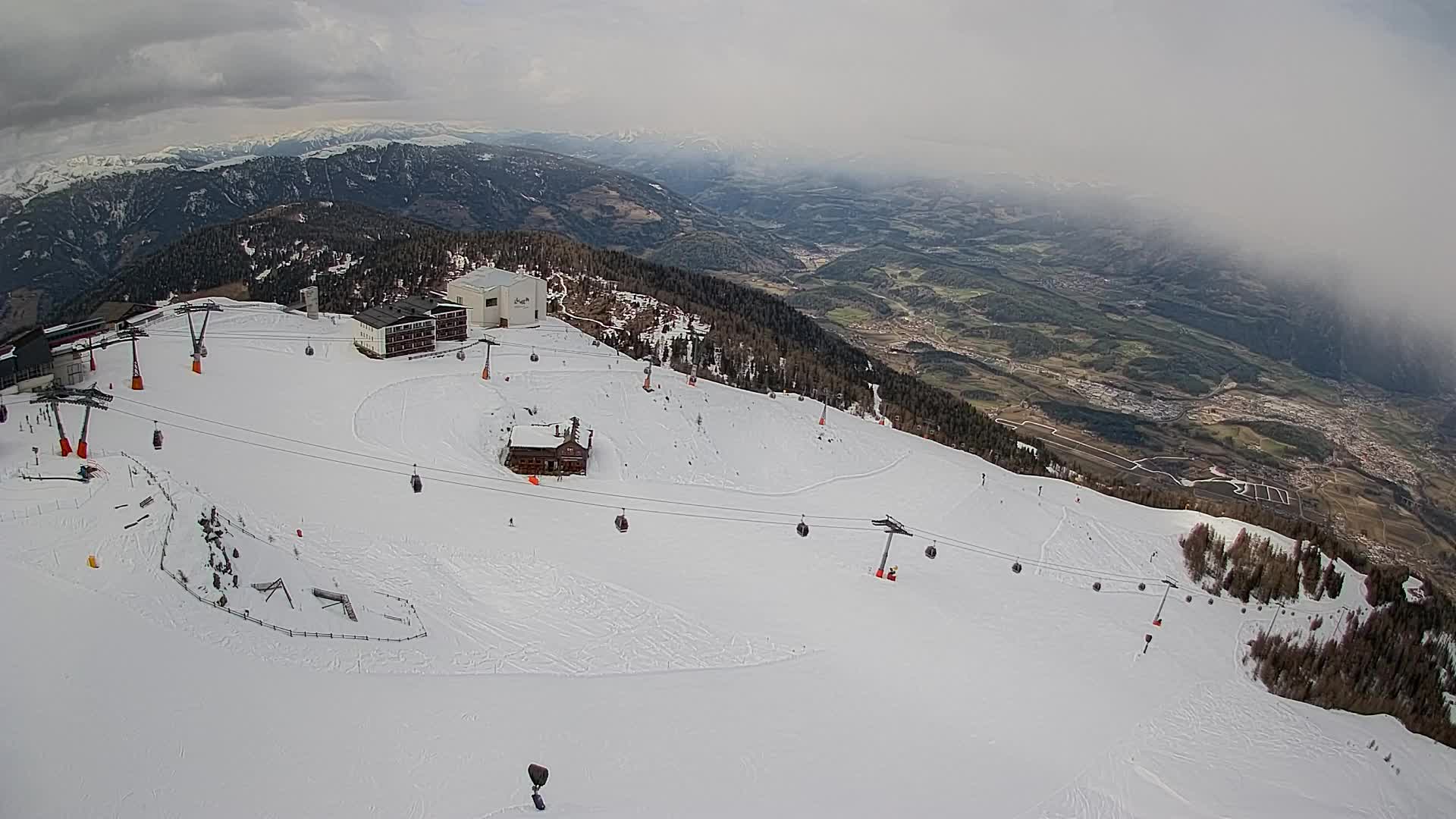 Skijalište Kronplatz – vrh | pogled na Bruneck