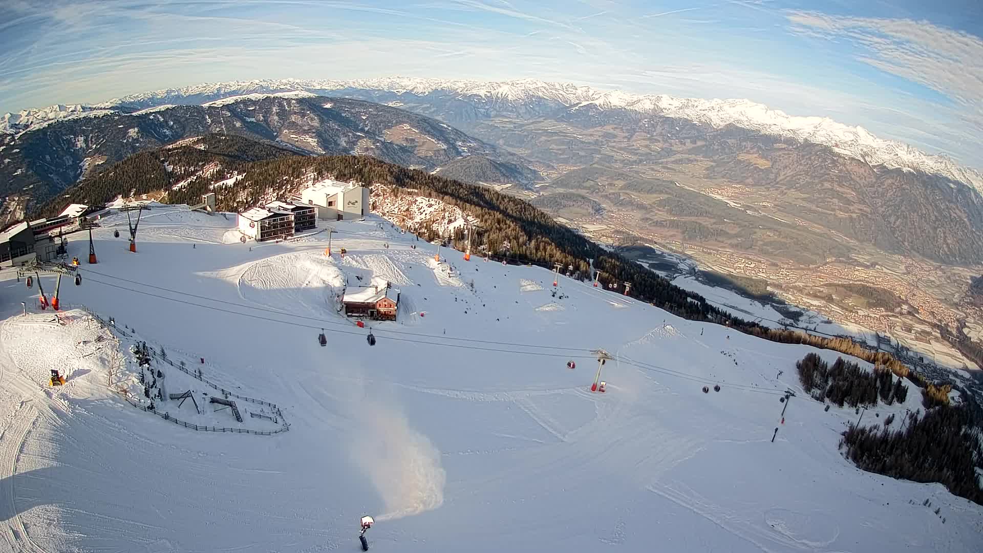 Skijalište Kronplatz – vrh | pogled na Bruneck