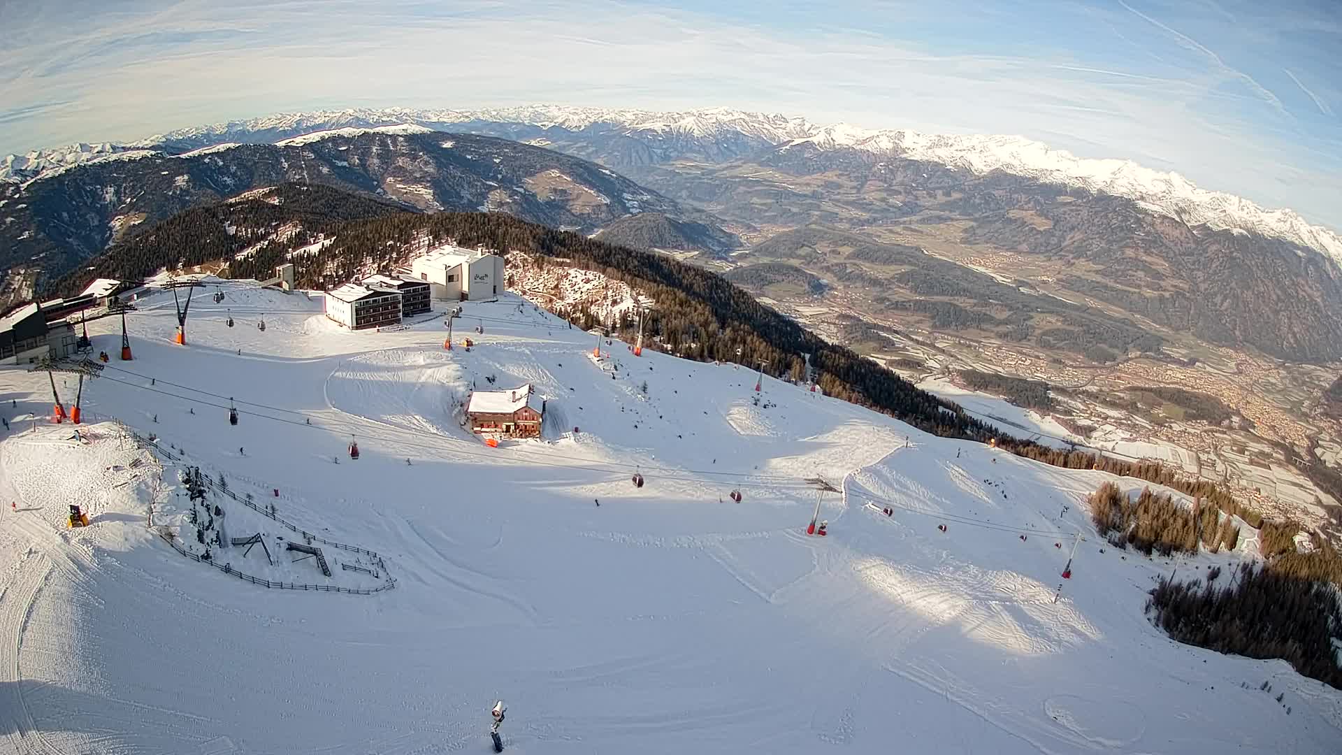 Skijalište Kronplatz – vrh | pogled na Bruneck