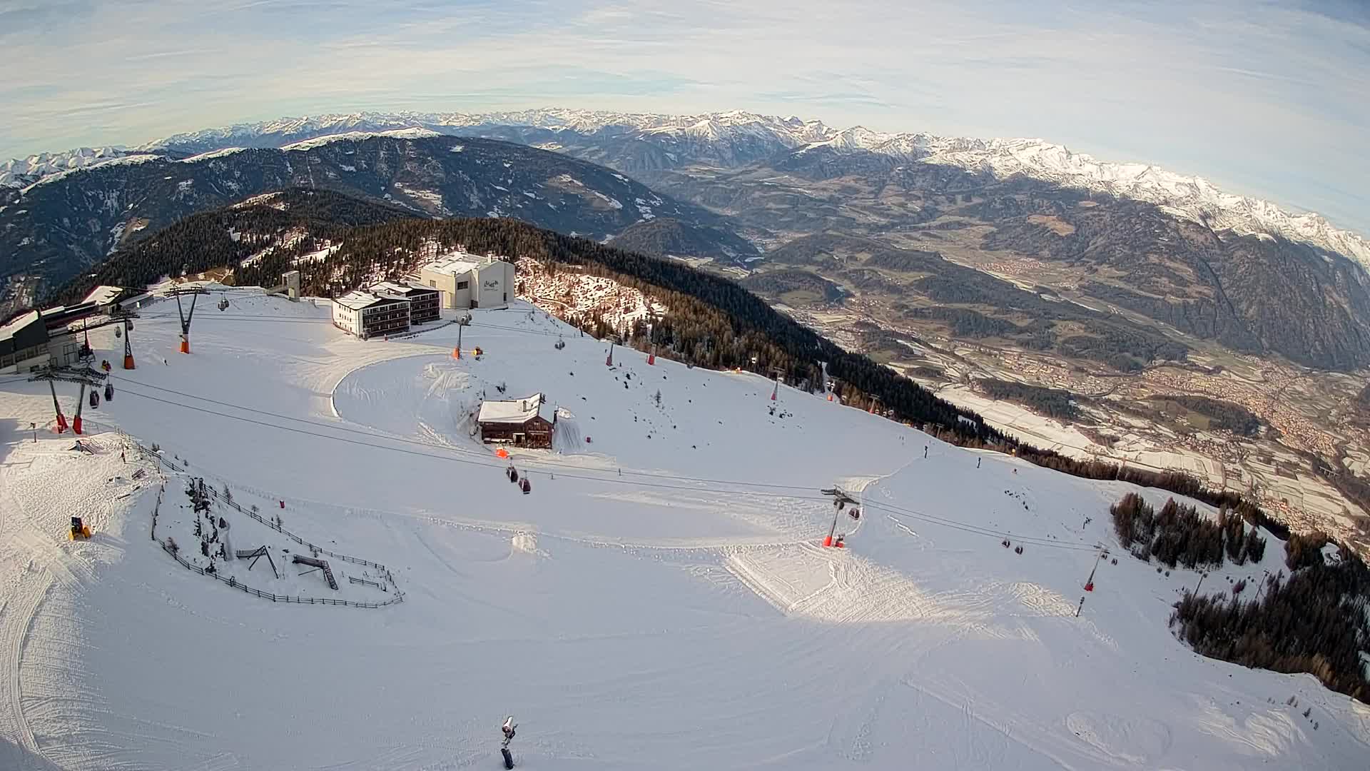 Skijalište Kronplatz – vrh | pogled na Bruneck