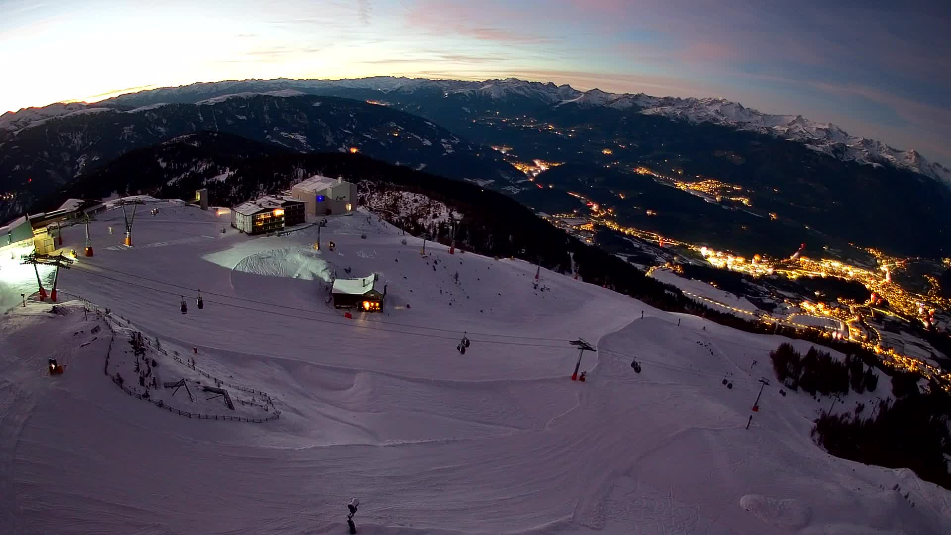 Skijalište Kronplatz – vrh | pogled na Bruneck