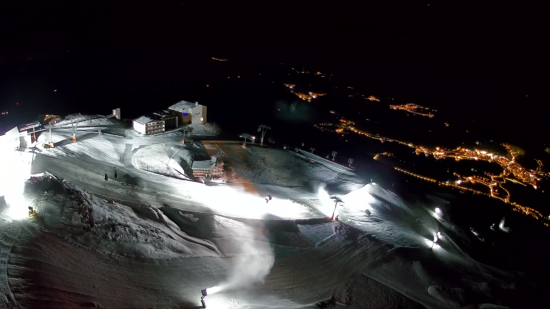 Stazione sciistica di Plan de Corones | vista su Brunico