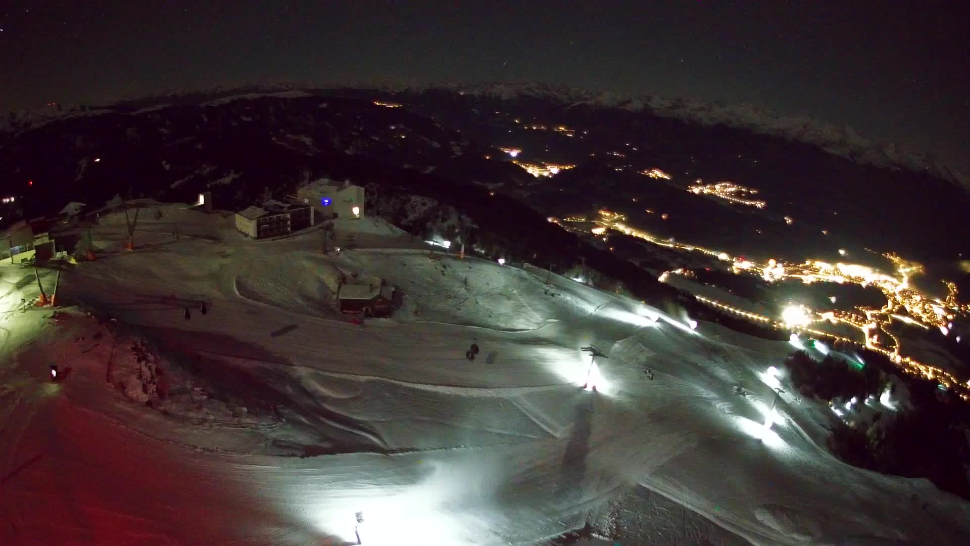 Smučišče Kronplatz – vrh | pogled na Bruneck