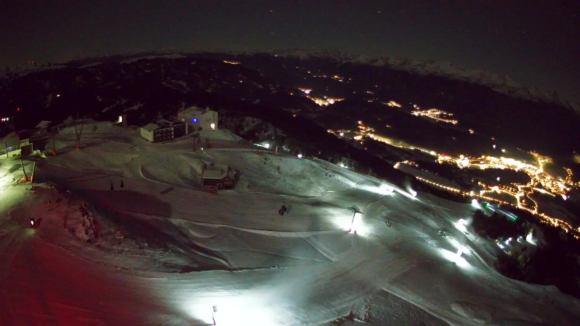 Stazione sciistica di Plan de Corones | vista su Brunico