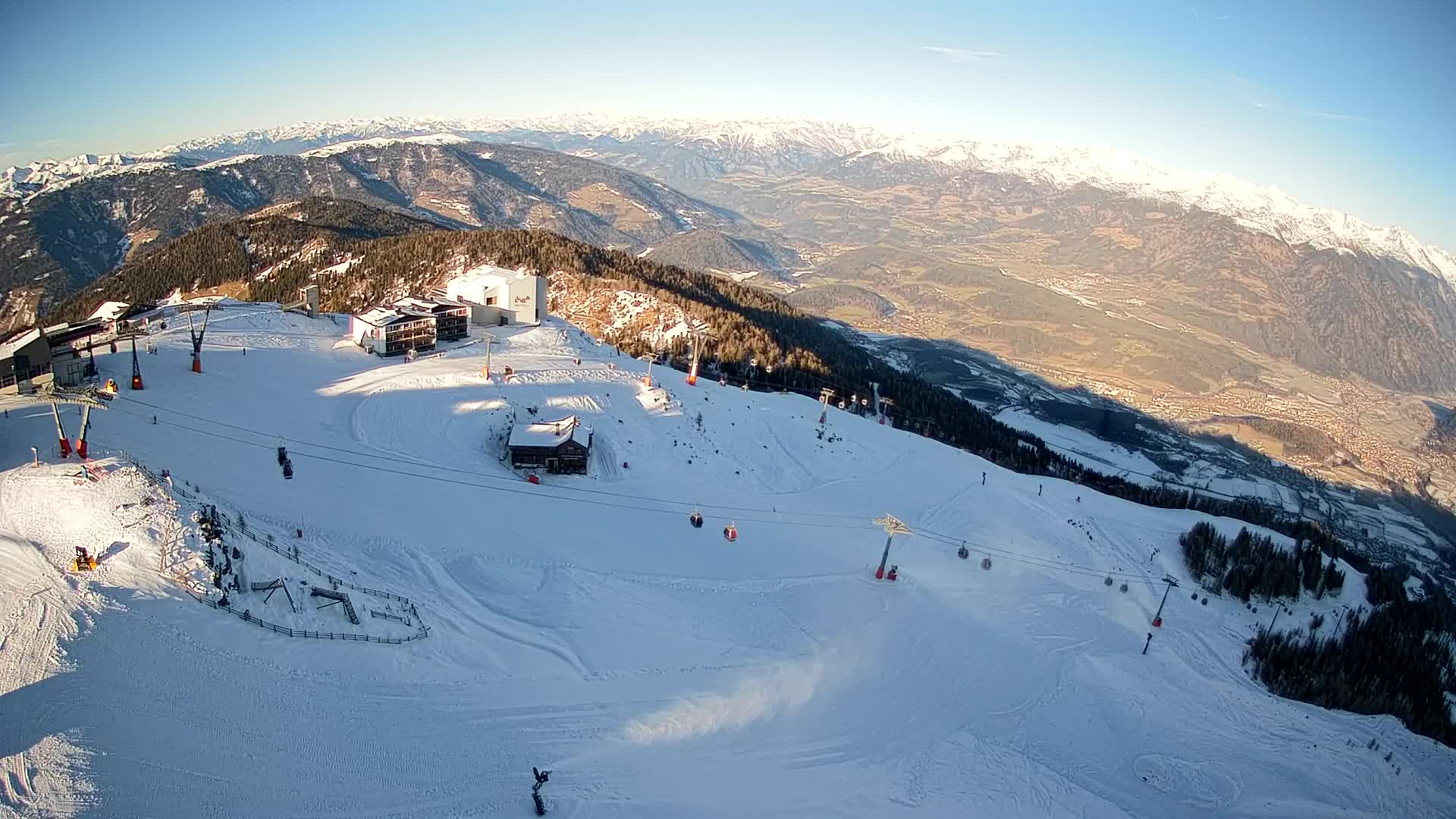 Skijalište Kronplatz – vrh | pogled na Bruneck