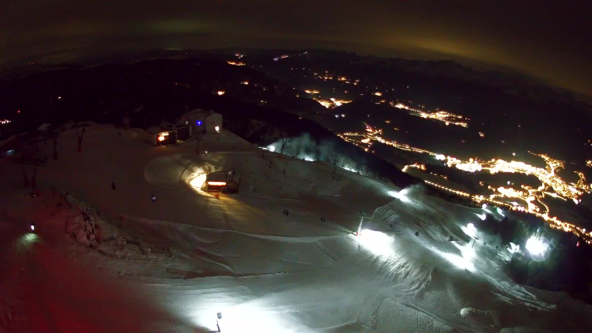 Smučišče Kronplatz – vrh | pogled na Bruneck