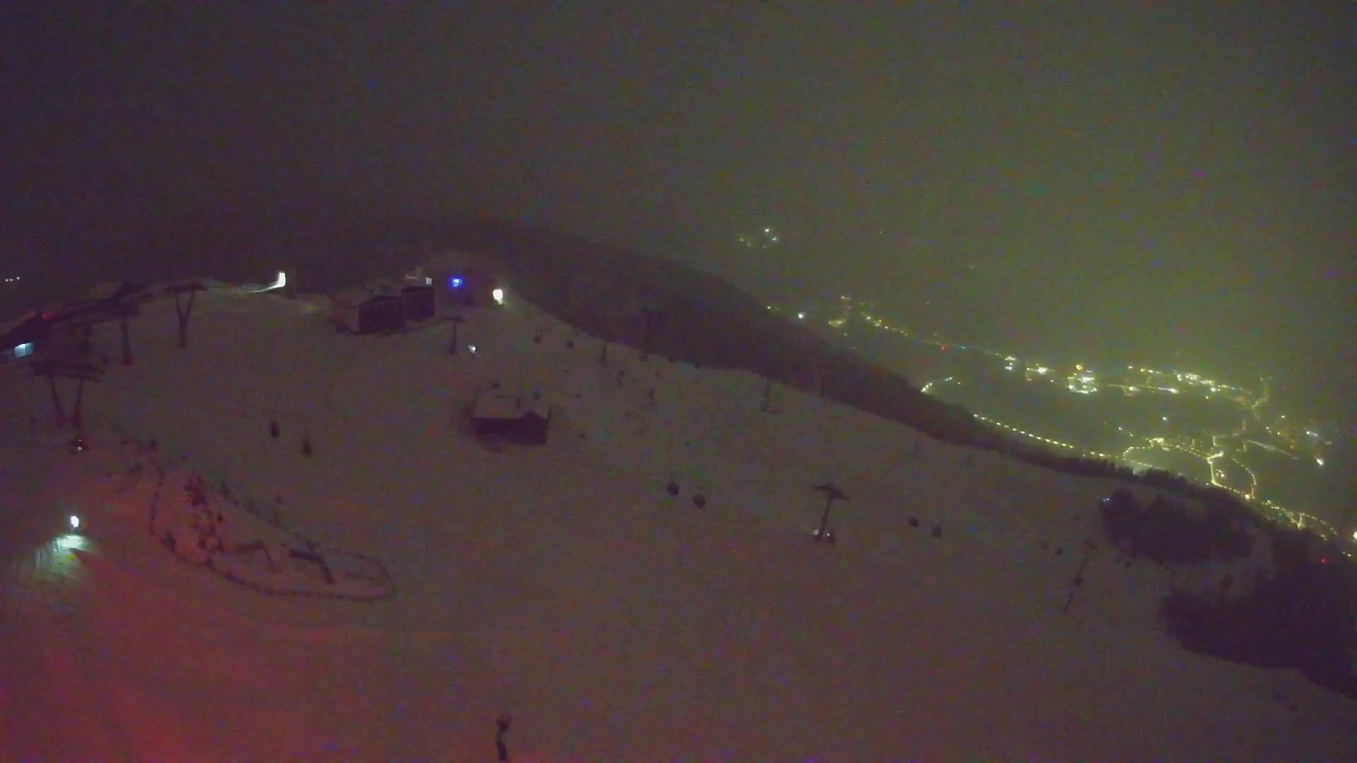 Kronplatz peak Ski resort | view to Bruneck