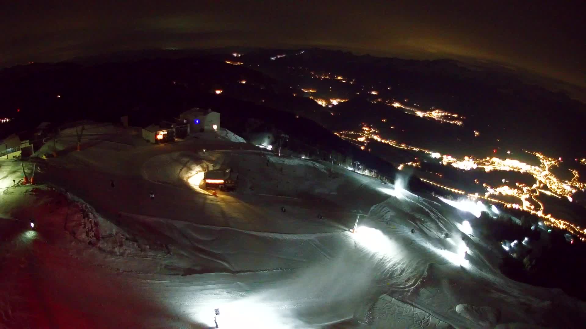 Smučišče Kronplatz – vrh | pogled na Bruneck